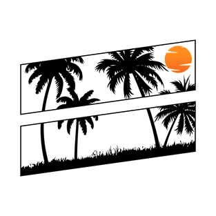 Summer Palm Trees T-Shirt