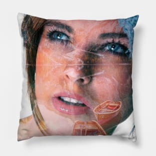 Eyes woman Pillow