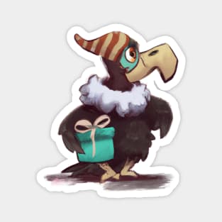 Cute Condor Drawing Magnet