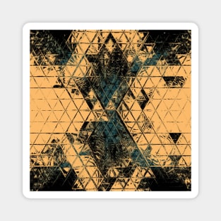 Mustard Yellow Southwest Tiles Magnet