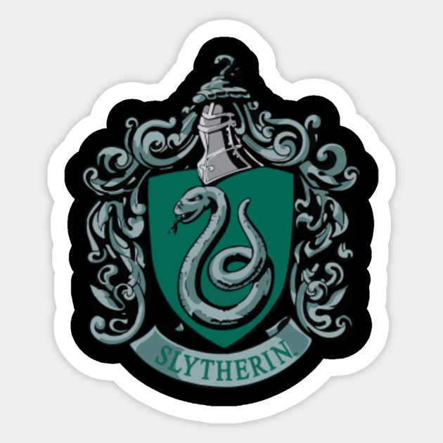 Slytherin Slytherin Harry Potter Poudlard Pegatina Teepublic Mx