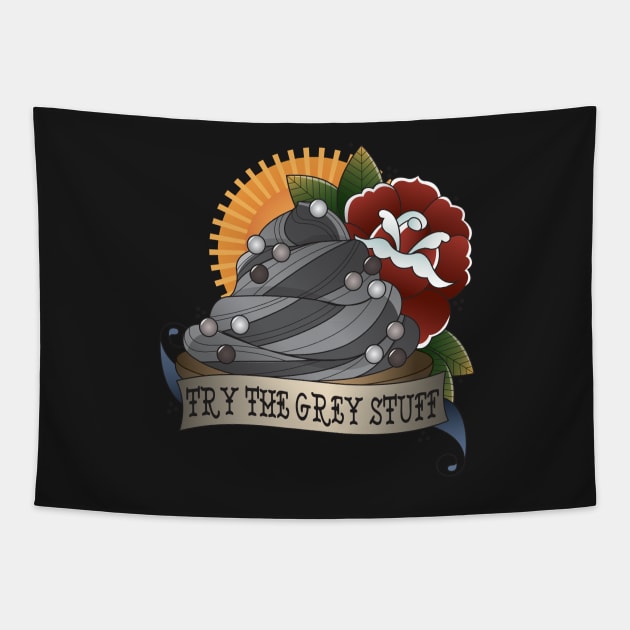 Try The Grey Stuff! Tapestry by mrcheezypop