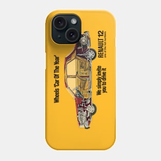 RENAULT 12 - advert Phone Case