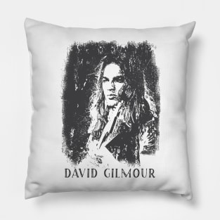 Vintage Distressed David Gilmour Pillow