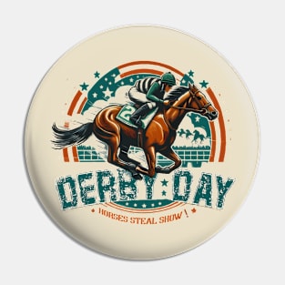 funny derby day horse racing steal show Pin