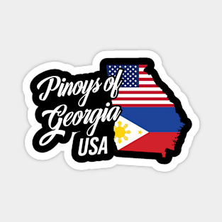 Filipinos of Georgia Design for Proud Fil-Ams Magnet