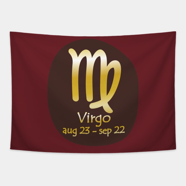 Virgo Tapestry by MBK