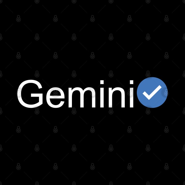 Verified Gemini (White Text) by inotyler