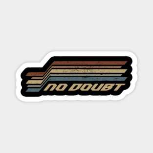 No Doubt Stripes Magnet