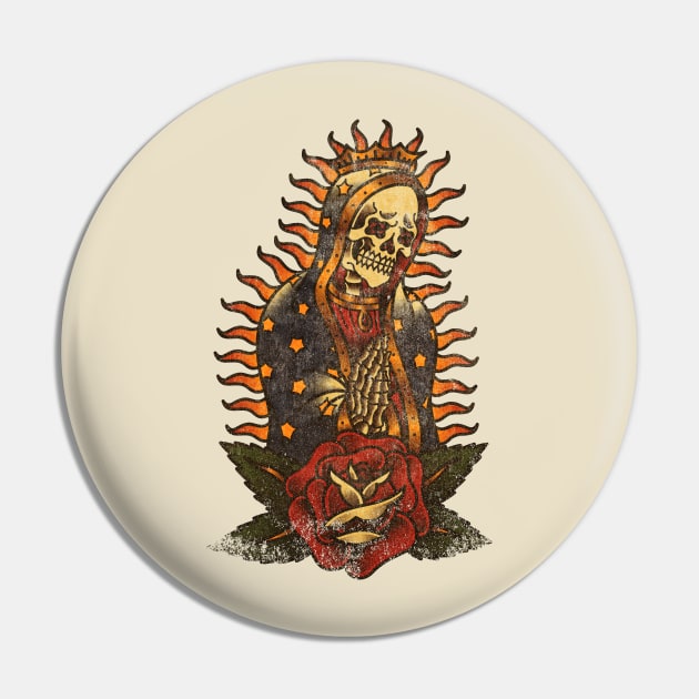 Santa Muerte Pin by OldSalt