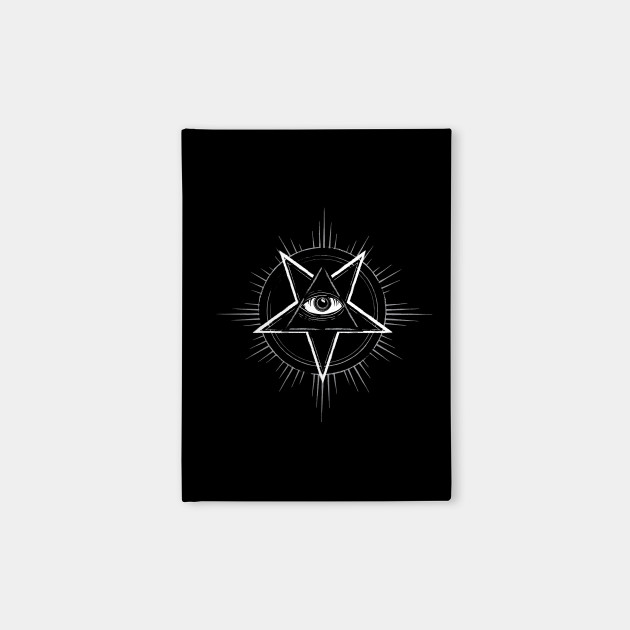 Ancient Illuminati Pyramid Pentagram Sigil
