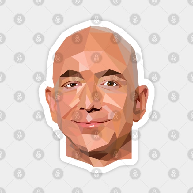 Jeff Bezos Magnet by throwback