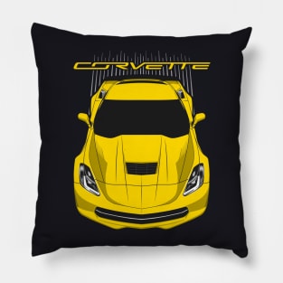 Corvette C7 - Yellow Pillow