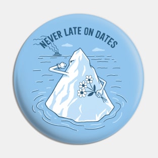 date in the ocean Pin