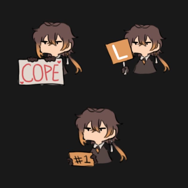 Zhongli Sticker Set 1 by stoopid-smoo