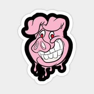 Graffiti Pig Magnet