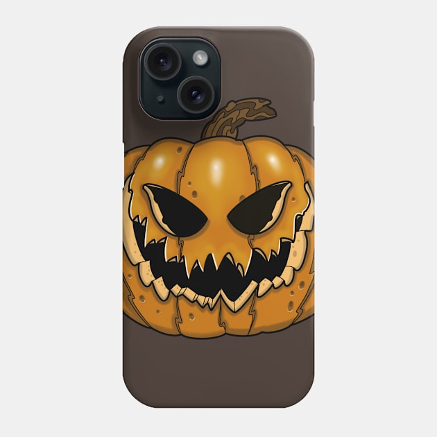 Pumpkin Phone Case by NikInked