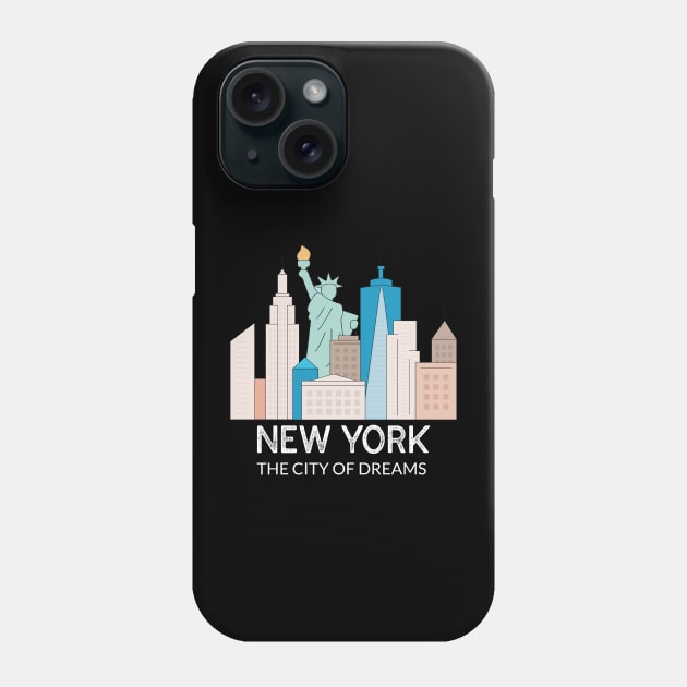 New York Phone Case by MONMON-75