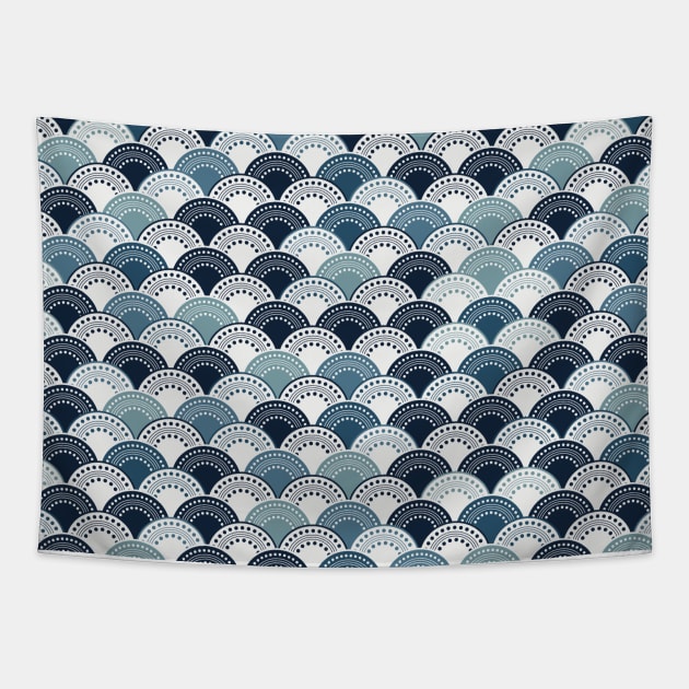 Japan Inspired Design Tapestry by zarya_kiqo