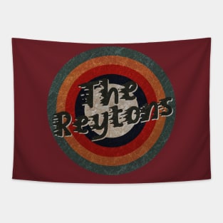 Retro Color Typography Faded Style The Reytons Tapestry