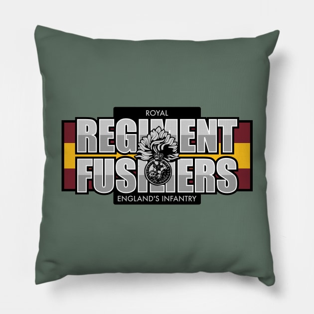 Royal Regiment of Fusiliers Pillow by Firemission45