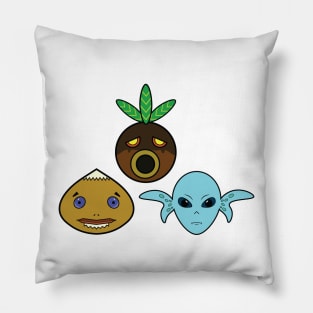 Goron Deku Zora Pillow