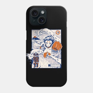 Women's " I Am Powerful " Anime Girl Flying Across The Ocean Phone Case