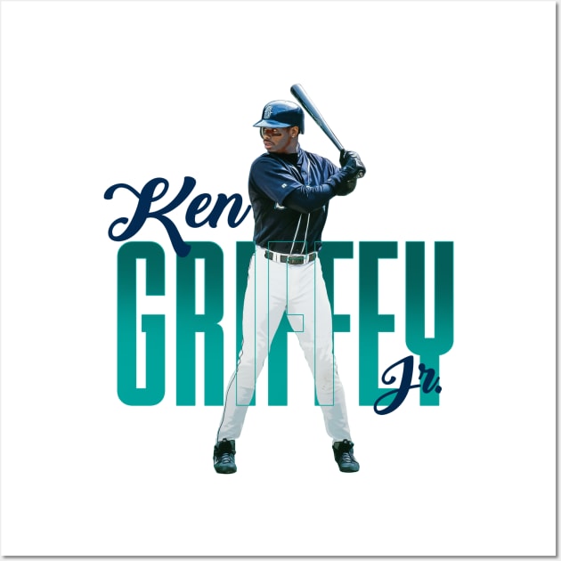 Ken Griffey Jr Canvas Print The Swing