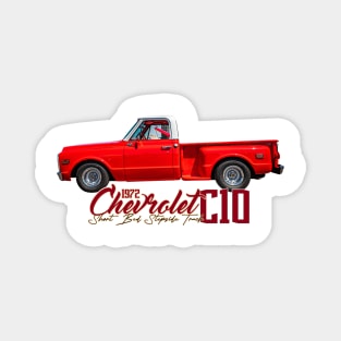 1972 Chevrolet C10 Short Bed Stepside Truck Magnet