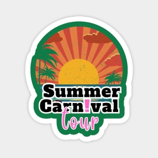 Summer Carnival Tour Magnet