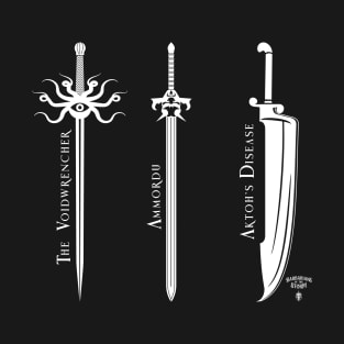 The Magical Swords Trio T-Shirt T-Shirt