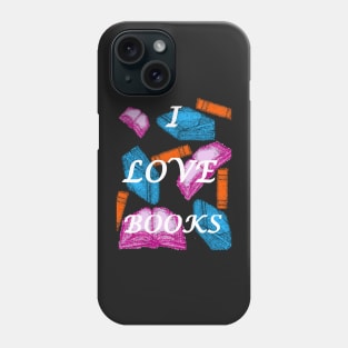 I love Books2 Phone Case