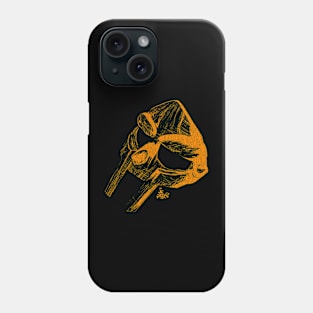 MF Doom Mask Orange Phone Case