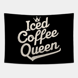 Iced coffee Queen |  ice coffee lover Tapestry