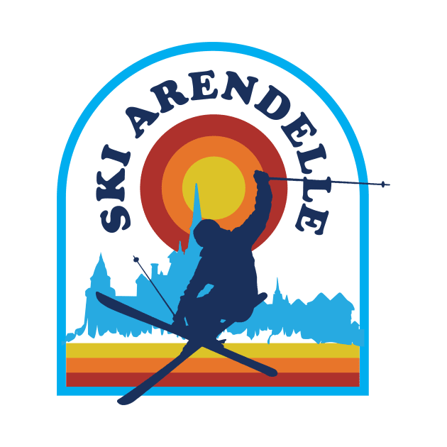 Ski Arendelle by MindsparkCreative