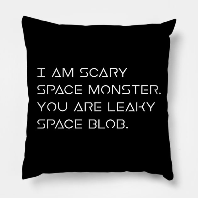 Project Hail Mary - Scary Space Monster Rocky Quote Pillow by Luyasrite