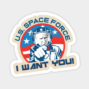 I Want YOU for U.S. Space Force! Magnet