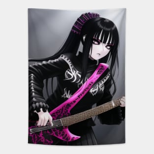 guitar girl Tapestry