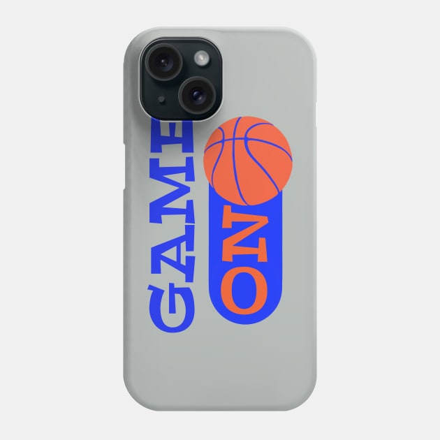 Game ON mode for basketball coaches, players or fans Phone Case by BrederWorks