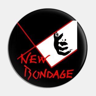 New Bondage 1978 Punk New Wave Throwback Pin