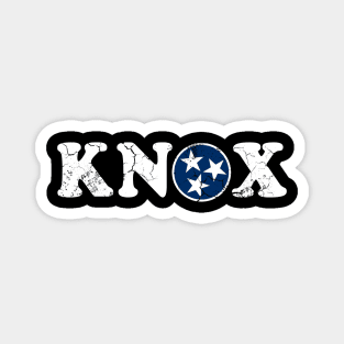 Knox Knoxville Flag Tennessee Magnet