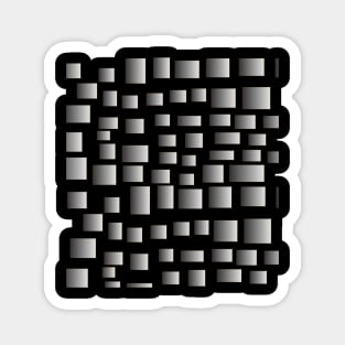 Pattern of Squares Magnet