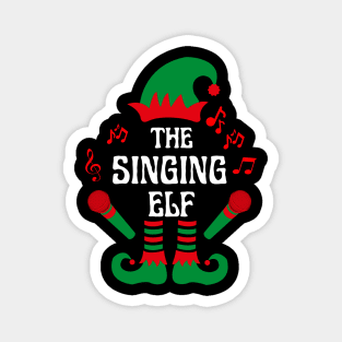 THE SINGING ELF Magnet