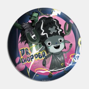 Dr. Chopper and Tanukistein Pin