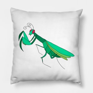 Cute Praying Mantis Pillow