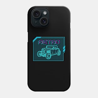 retro car Phone Case