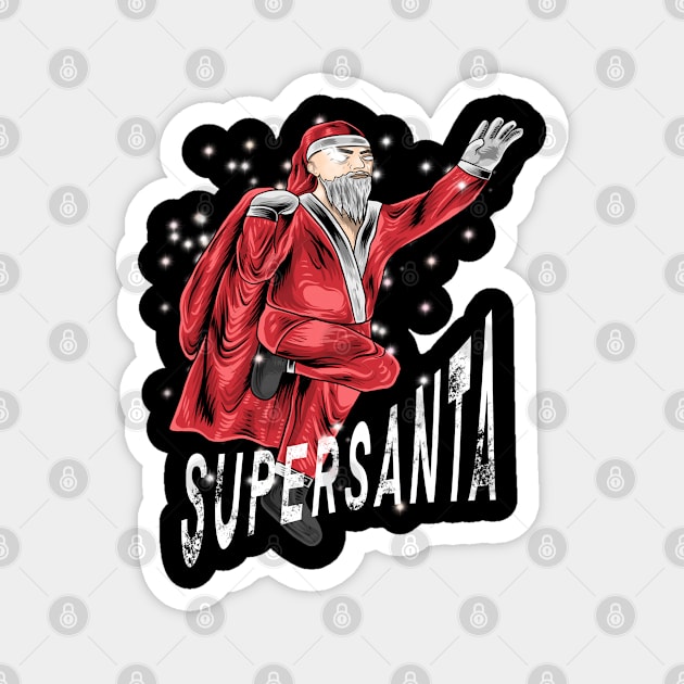 super santa christmas special Magnet by Bayuktx