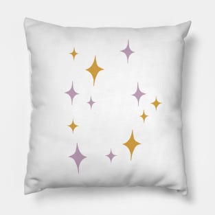 Magical Sparkles Pattern Pillow