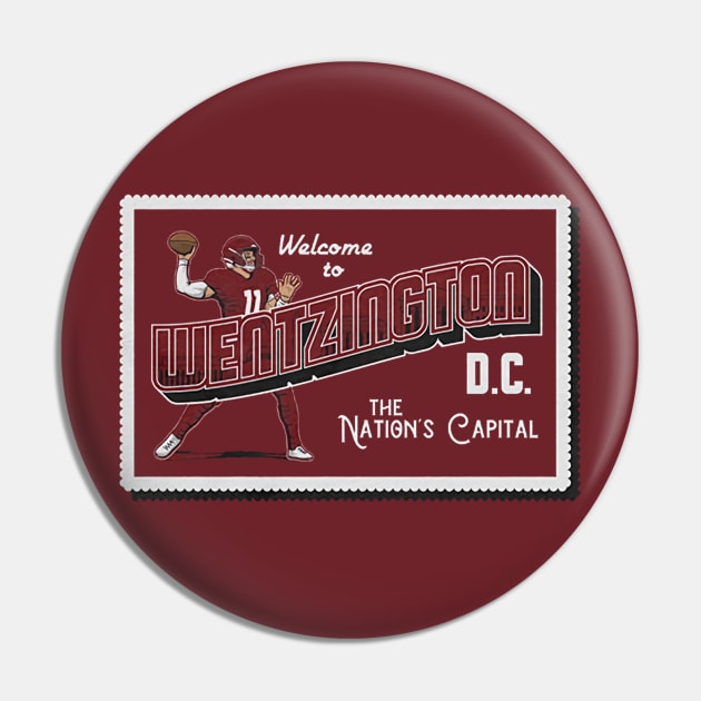 Carson Wentz Wentzington D.C. Pin by Chunta_Design