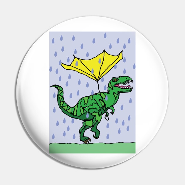 Dino has a bad day Pin by JurassicPanda